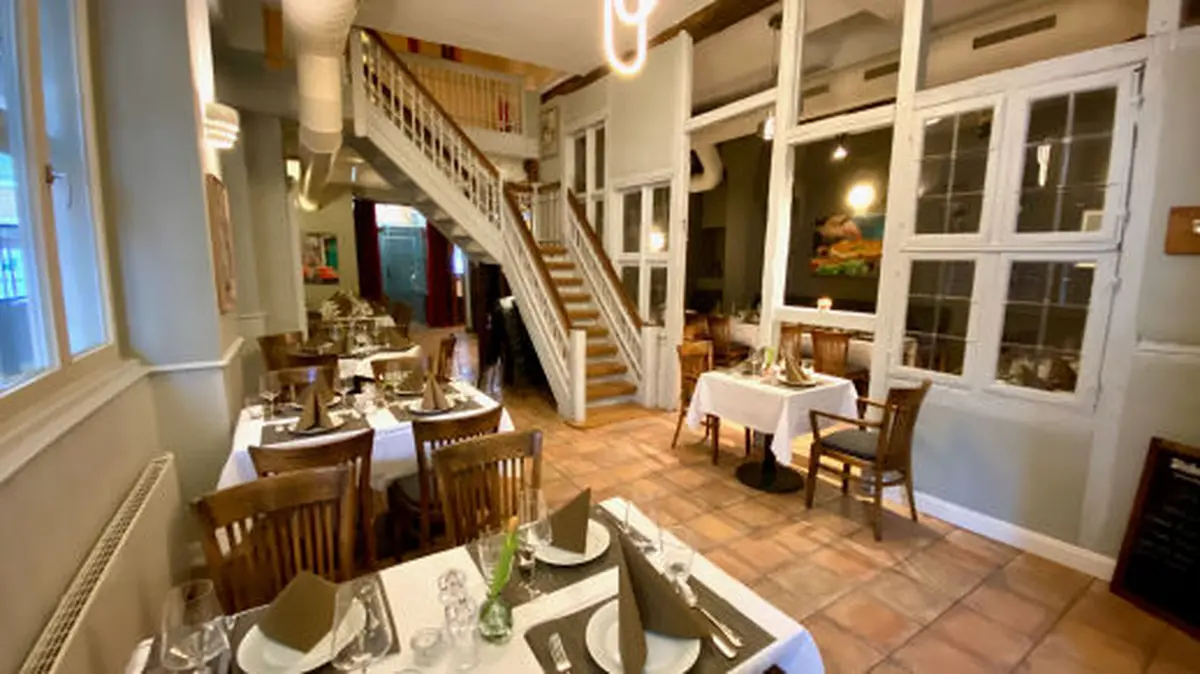 Besteck und Gläser im il Sapore Ristorante Lüneburg